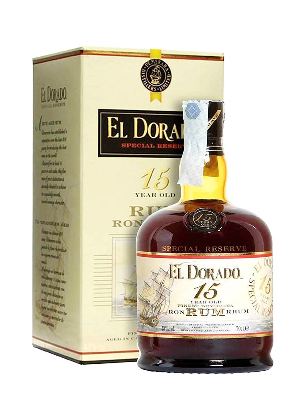 Finest Demerara Rum 15 years old Special Reserve (astuccio 0.7l)