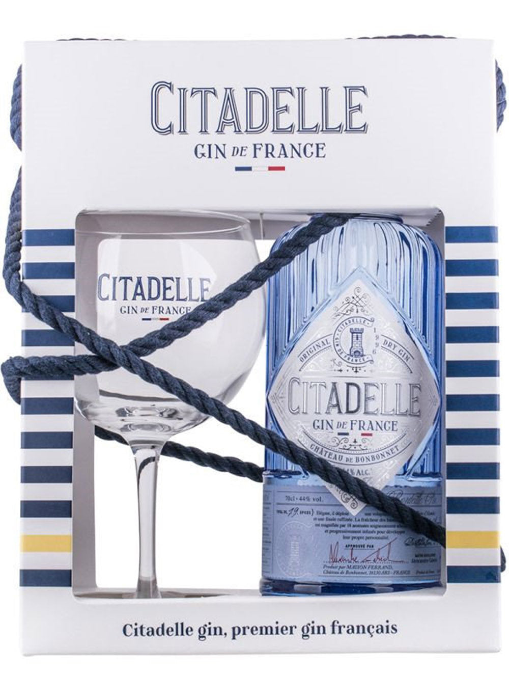 Gin De France 70 cl Confezione Bicchiere