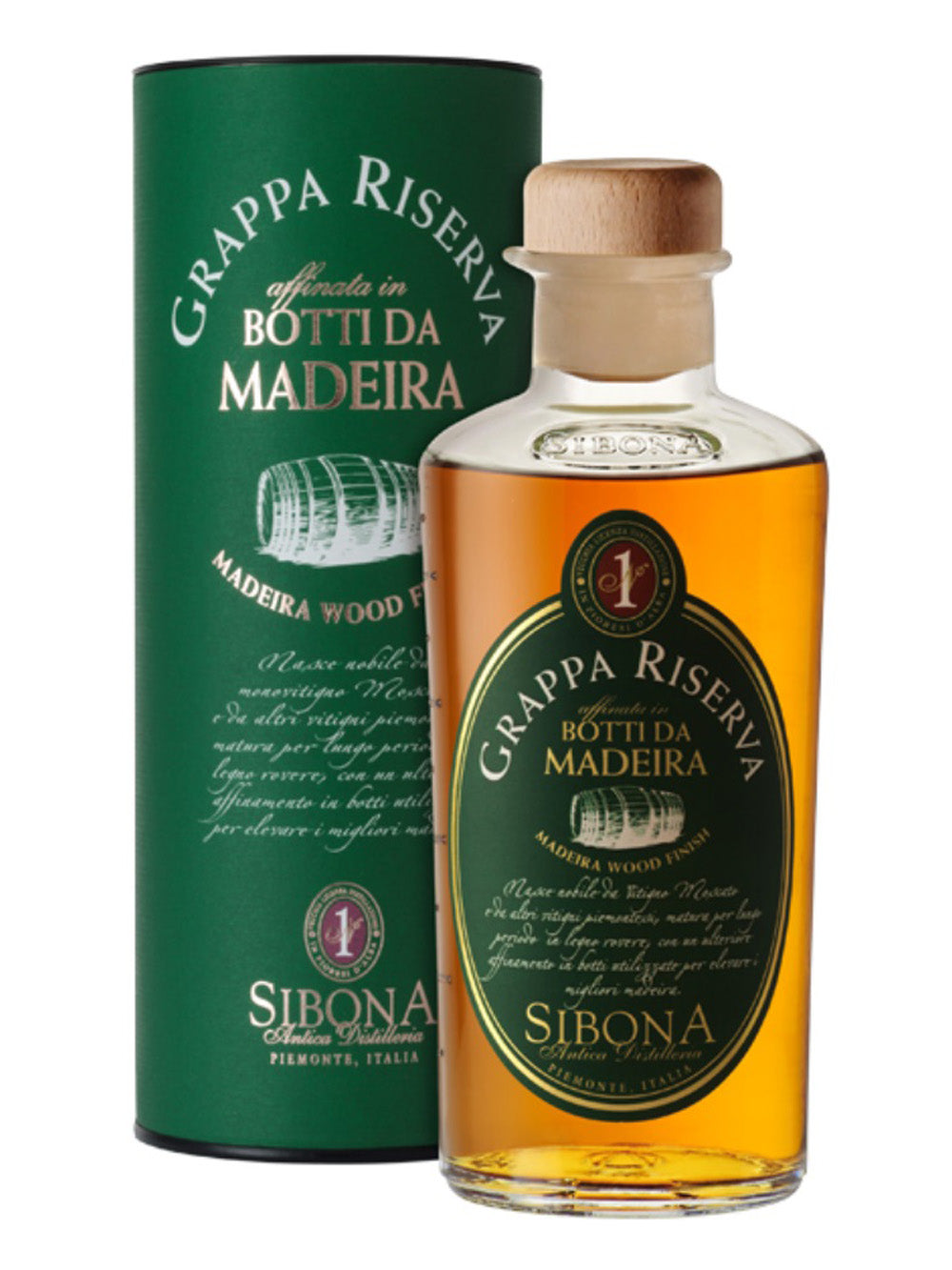 GRAPPA RISERVA IN BOTTI DA MADEIRA