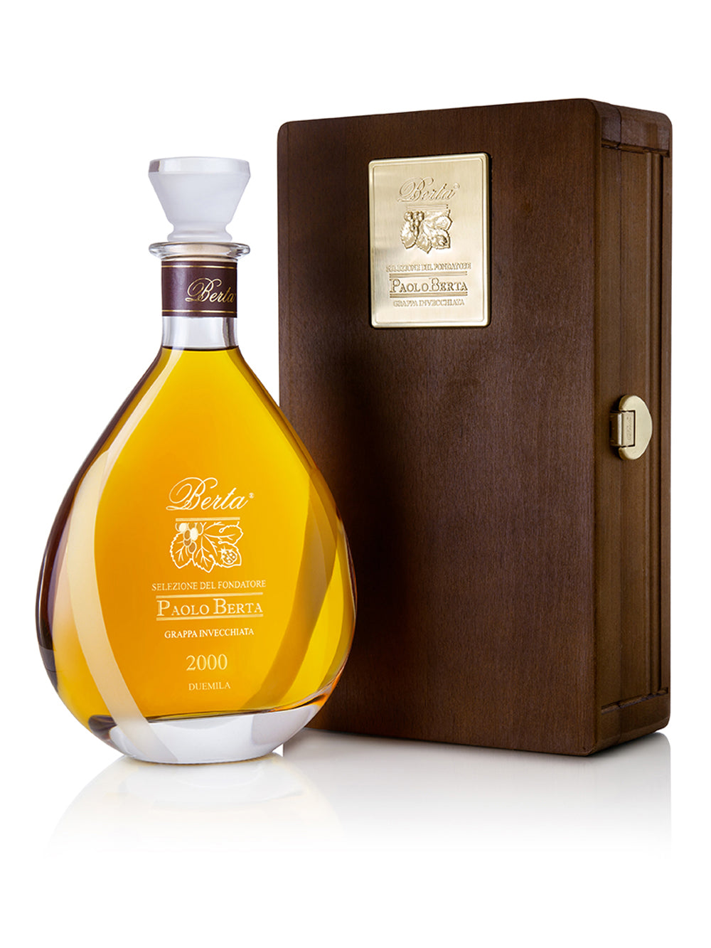 Grappa Selezione Del Fondatore Paolo Berta 2001 ast.
