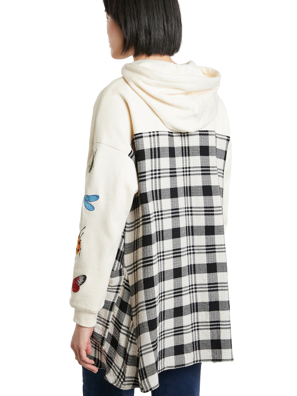 Felpa Camicia Bianca Lunga Nellie Bly