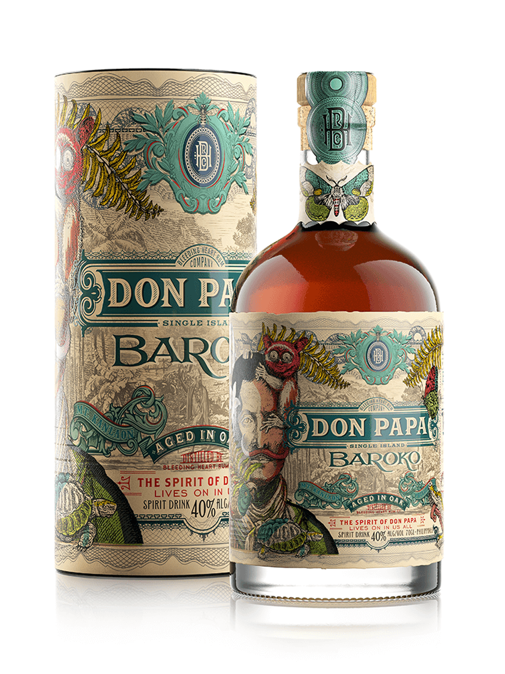 Rum Don Papa Baroko 70 cl ast.