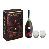 Cognac VSPO Gift Pack con due bicchieri 70 cl