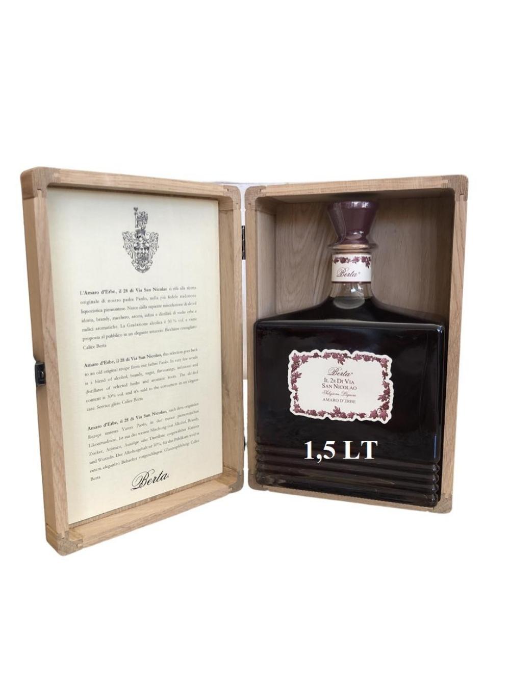 Amaro Il 28 Di San Nicolao Magnum 1,5 Lt Cassa Legno