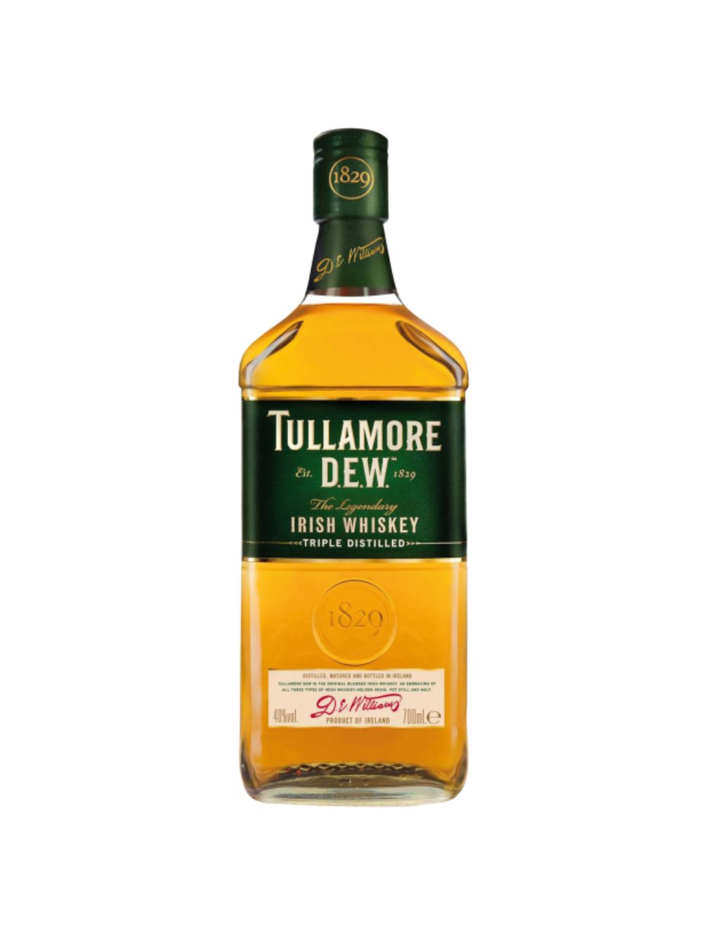 D.E.W. The Legendary Irish Whiskey 70 cl