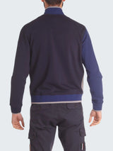 Felpa Zip Blu Frecce