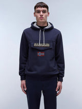 Felpa Blu Burgee Winter