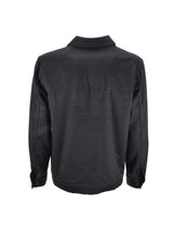 Over Shirt Panno Nero