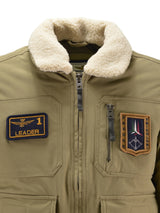 Giubbino Pilota Verde