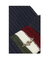 Berretto Blu Tricolore