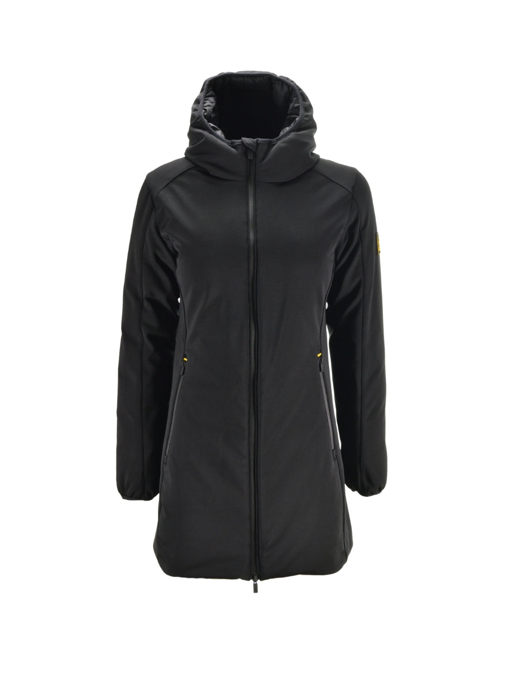 Piumino Lungo Nero Ysabel 3.0 Softshell