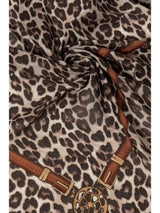 Foulard Scarf Marrone
