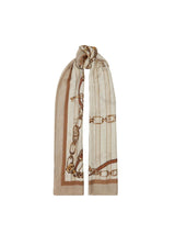 Foulard Strass Beige