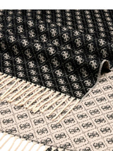 Sciarpa Nera 4g Logo