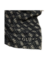 Sciarpa Nera 4g Logo