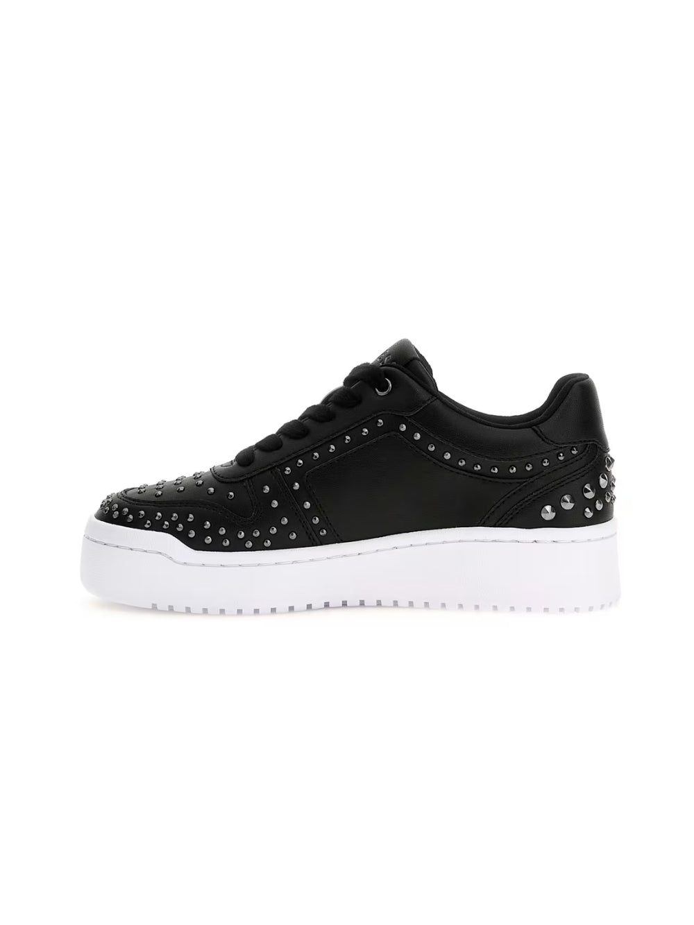 Sneaker Nere Borchie Mogana