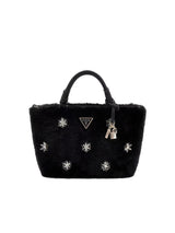 Borsa Pelliccia Nera Shaida