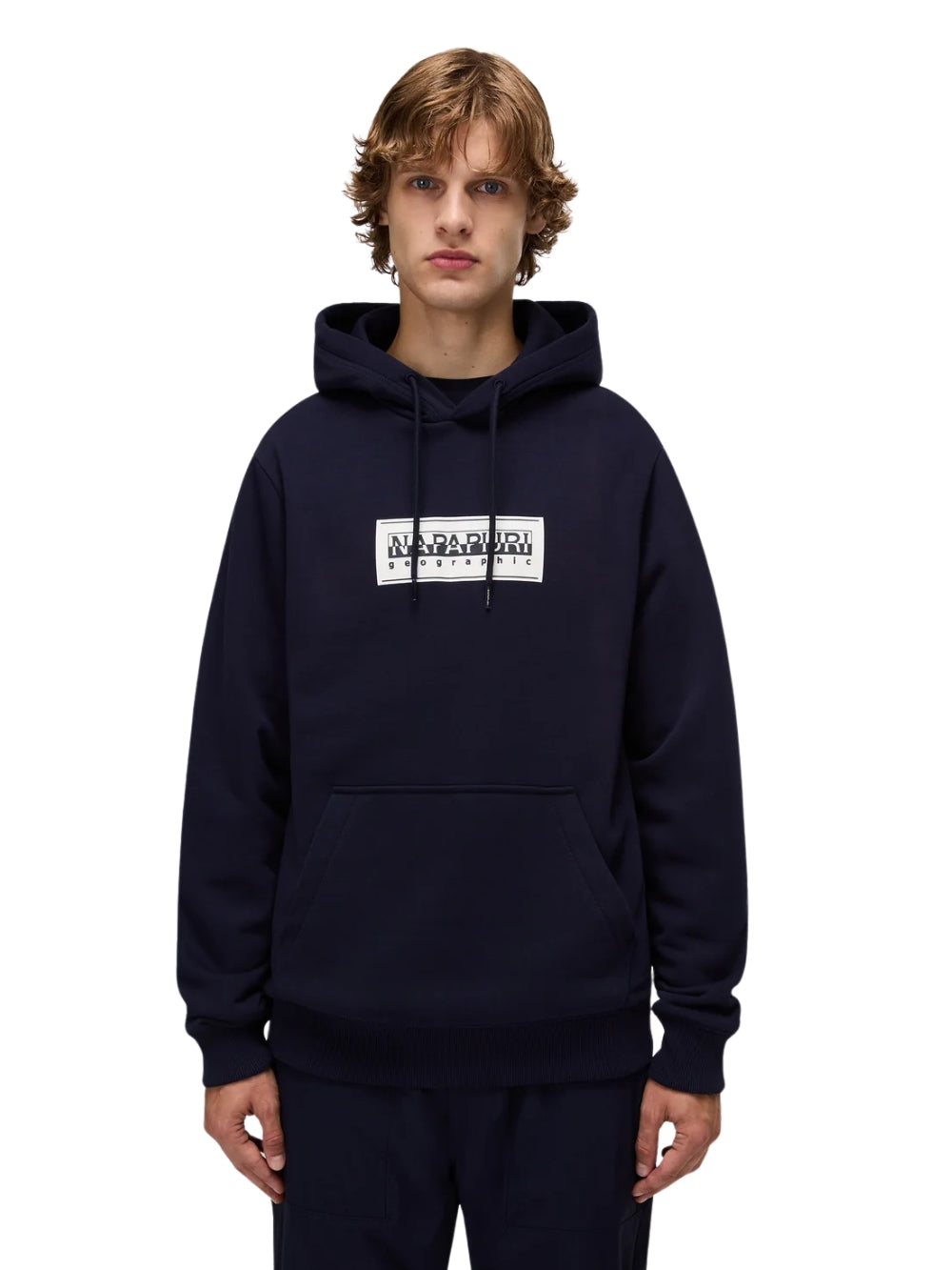 Felpa Blu Box Logo