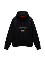 Felpa Nera Burgee Hzh 2.0