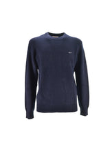 Maglione Blu Coste English Rib