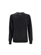 Maglione Nero Coste English Rib