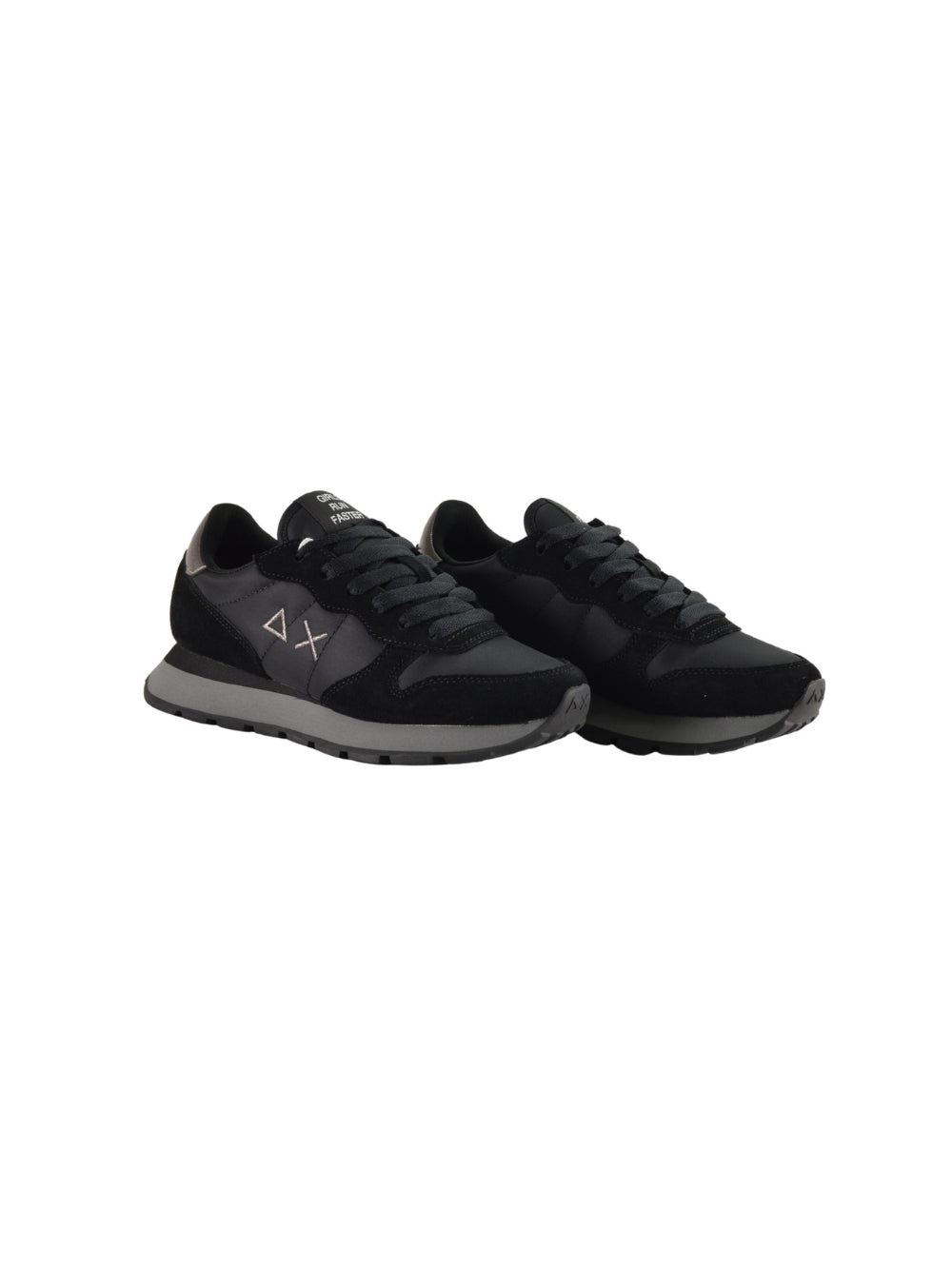 Sneaker Nere Ally Gold Silver