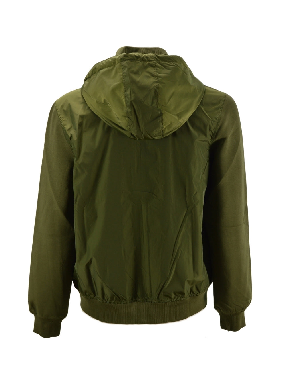 Felpa Verde Track Nylon