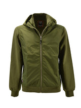 Felpa Verde Track Nylon