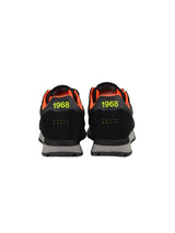 Sneaker Nera Tom Fluo