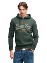 Felpa Cappuccio Verde