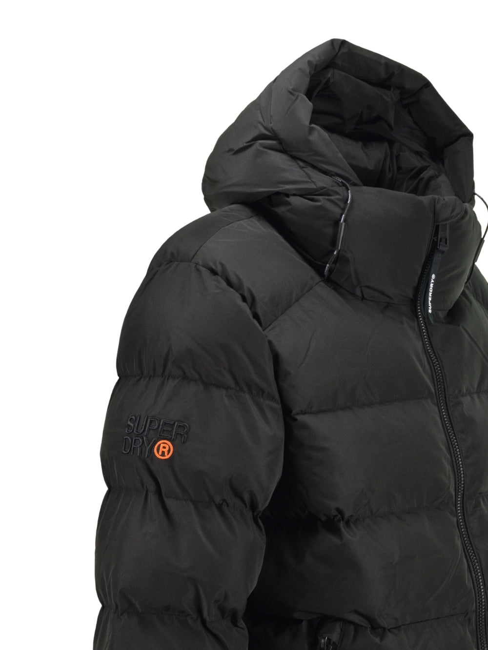 Giubbotto Nero Sports Puffer