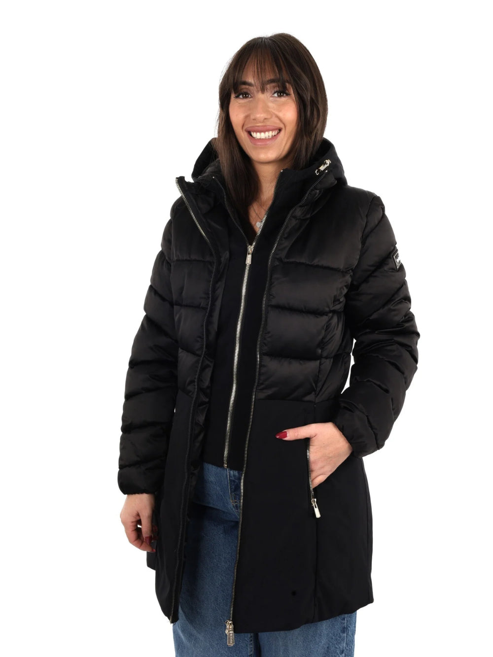 Piumino Nero Softshell