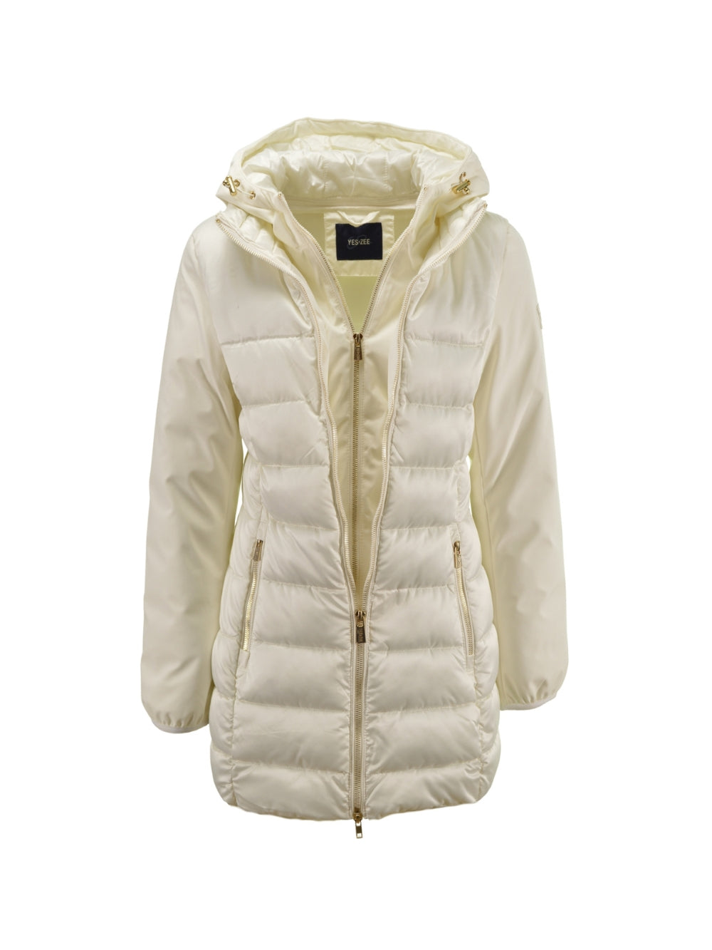Piumino Lungo Bianco
