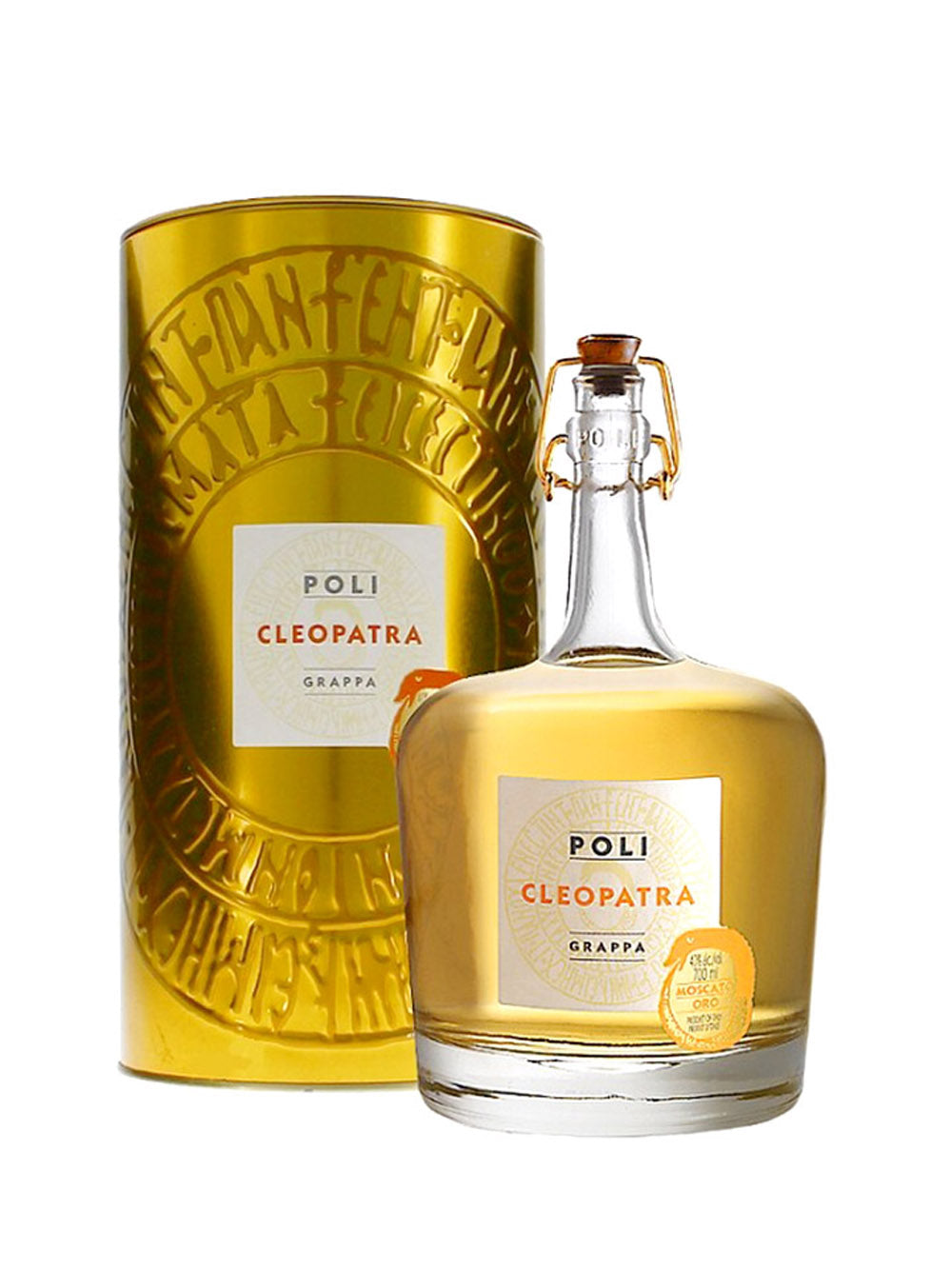 Grappa Cleopatra Moscato Oro ast. 70 cl