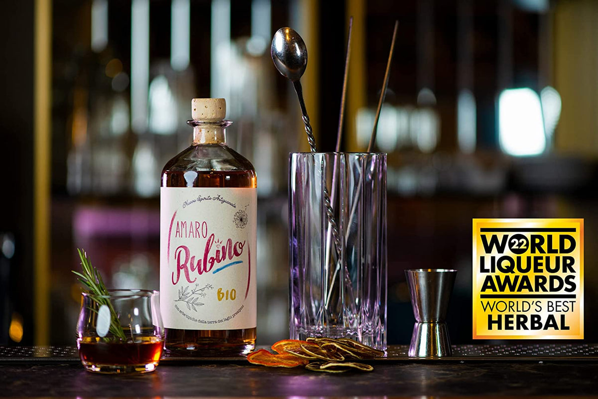 Amaro Alle Erbe Rubino Bio 70 cl