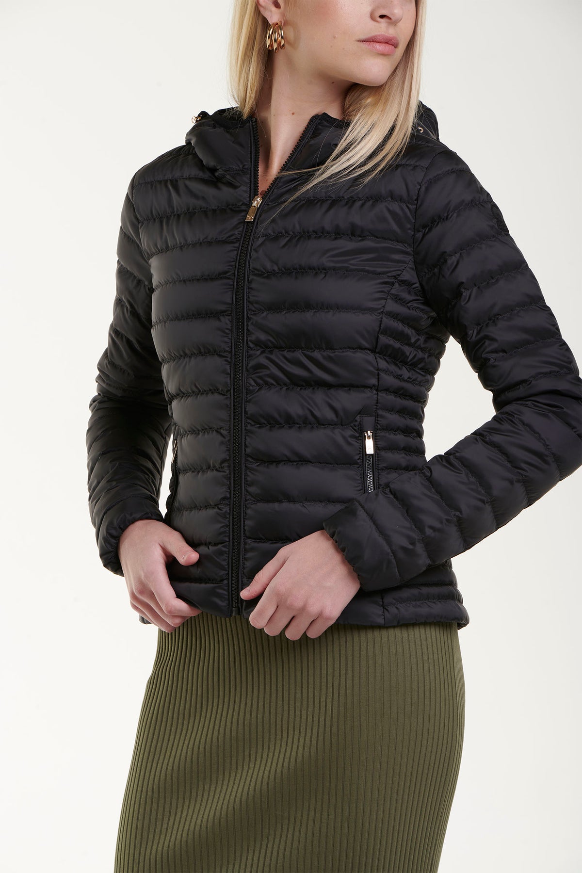 Piumino Light Nero Carrie