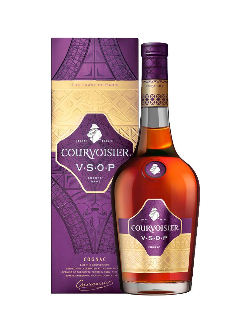 Cognac Courvoisier V.S.O.P. 70cl Ast.