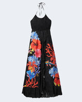 Vestito Lungo Nero Pomelo