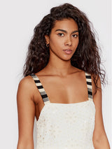 Vestito Bianco Lungo Leah