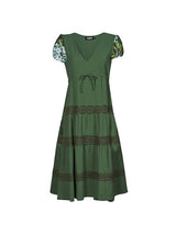 Vestito Lungo Verde Gingy