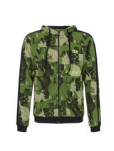 Felpa Zip Verde X VR46 C8 Hood Jacket op