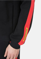 Felpa Zip Nera X VR46 C9 HOOD JACKET