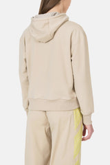 Felpa Beige VR46 Cropped Hoody