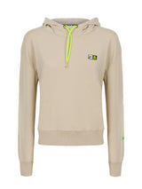 Felpa Beige VR46 Cropped Hoody