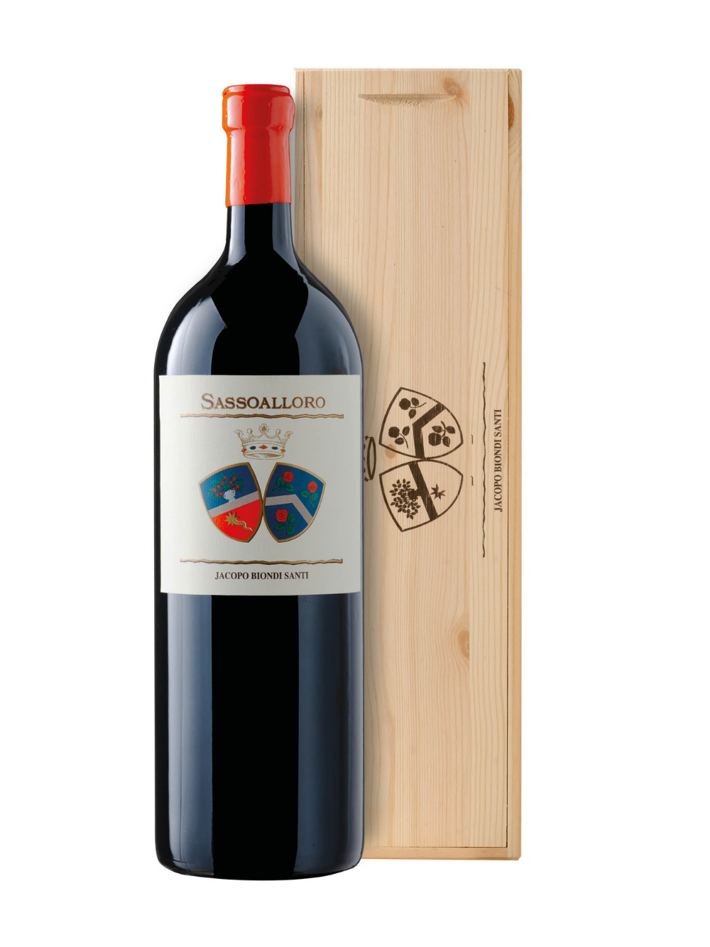 Sassoalloro Toscana IGT 2019 Jeroboam 3 Lt Cassa L.