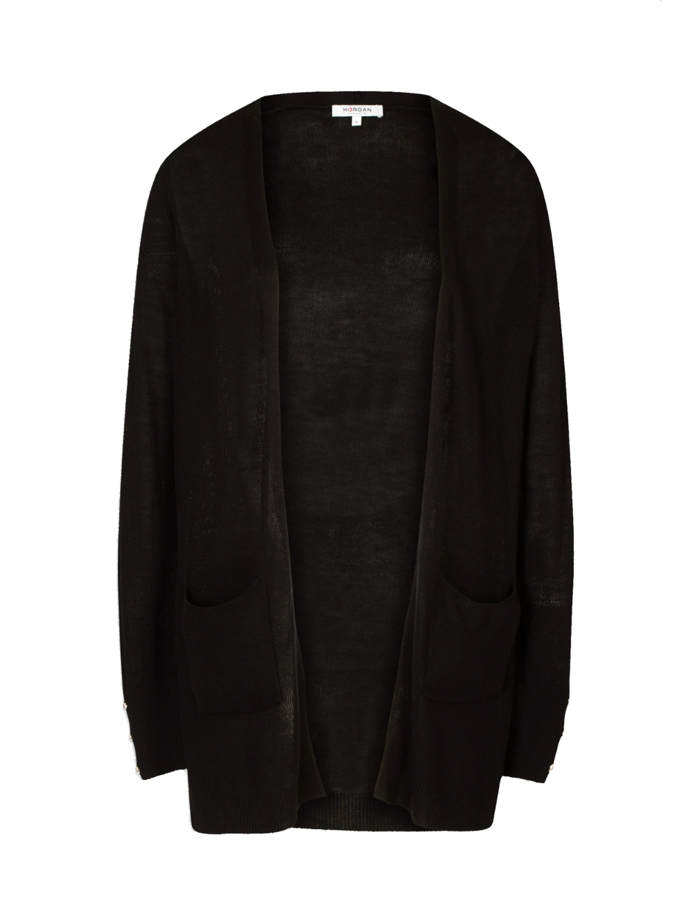 Cardigan nero Mshak