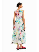 Abito Lungo Bianco Avinyon