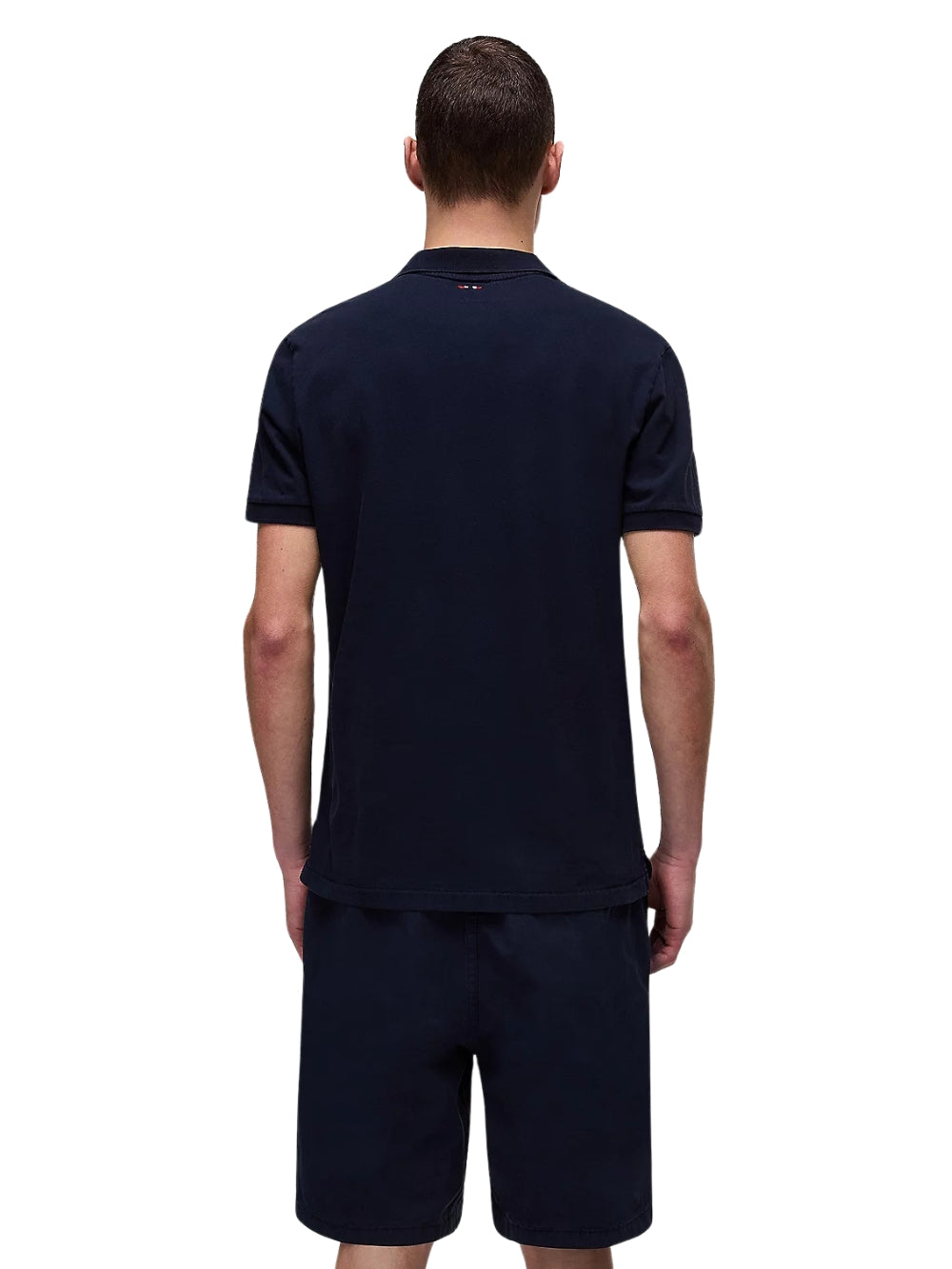 Polo Blu Elbas Jersey