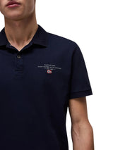 Polo Blu Elbas Jersey