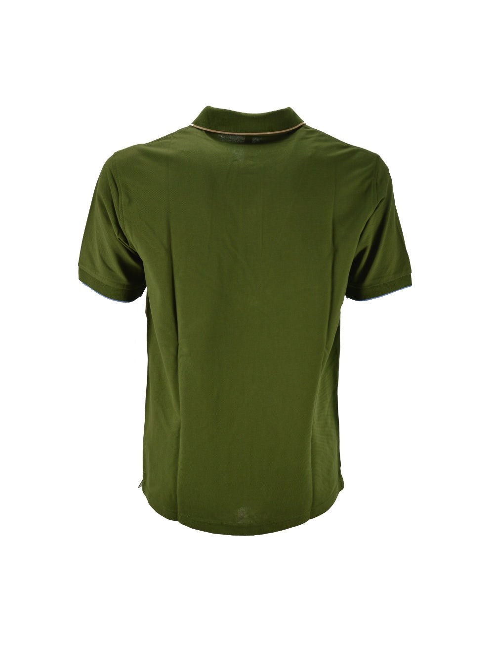 Polo Verde Small Stripes